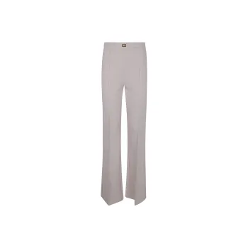 Elisabetta Franchi Crêpe Bell Bottom Trousers