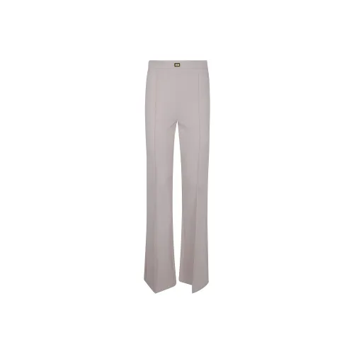 Elisabetta Franchi Crêpe Bell Bottom Trousers