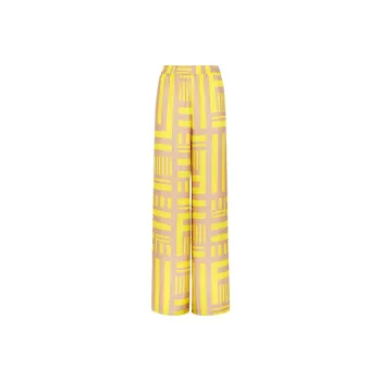 FENDI All-Over FENDI Labyrinth Printed Trousers