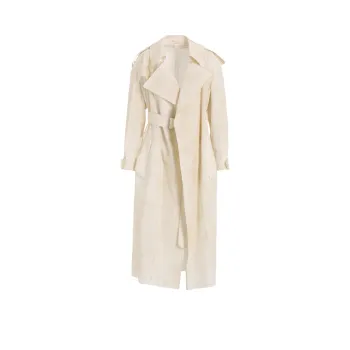 Yohji Yamamoto Dump Rooler Printing Trench Coat