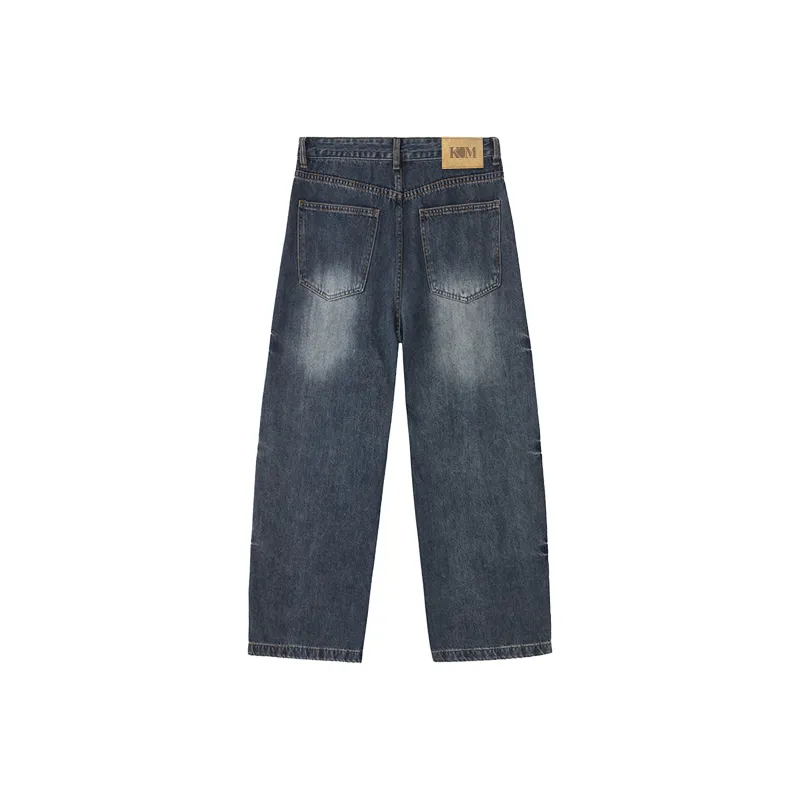 KM Jeans Unisex Blue Gray-1