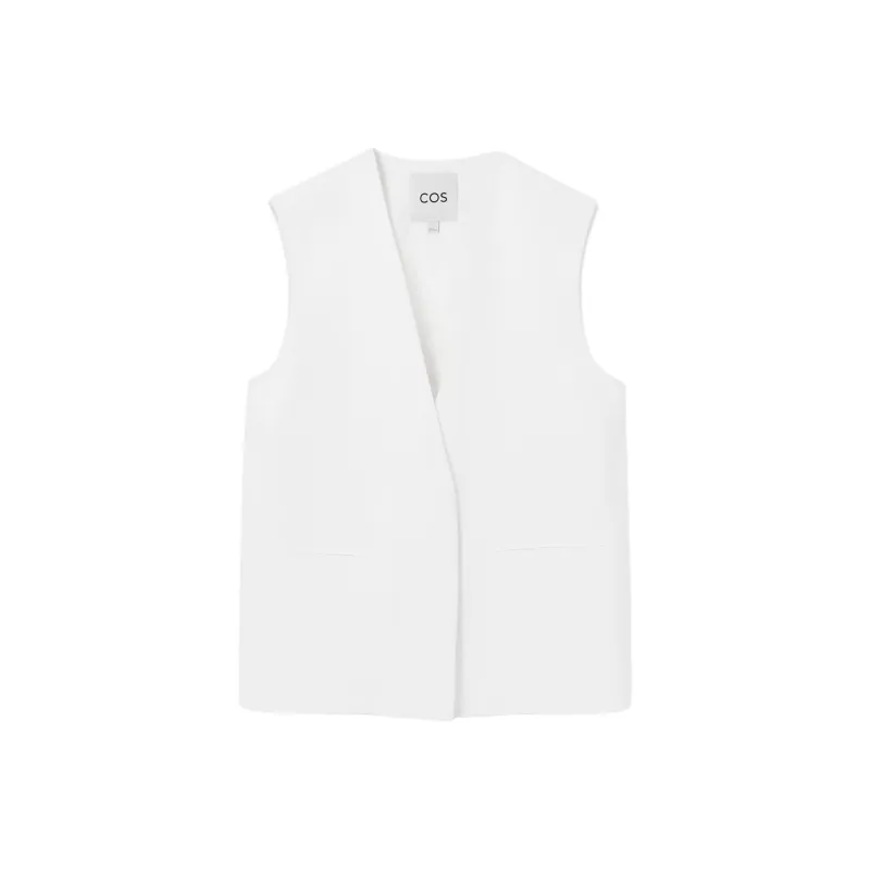 COS Vests Women's White-0
