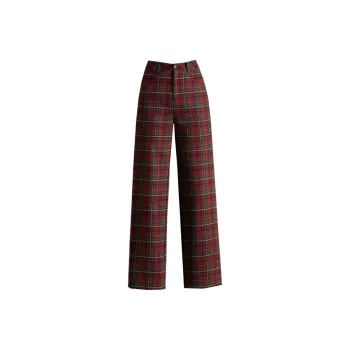You Cow Me Pants Casual Pants Women's Ancora Red