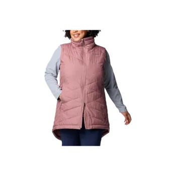 Columbia Heavenly Long Vest Plus Vest Women's Pink