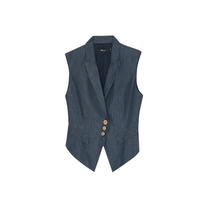 IDPAN Vests Women's Dark Blue-0