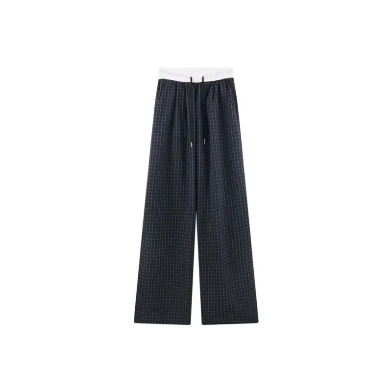 JOSR Casual Pants Women's Navy Blue-0