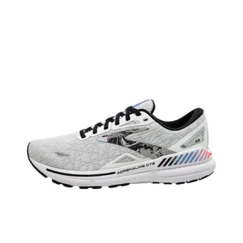 Brooks Adrenaline GTS 23 Anti Slip Wear Resistant Low Top Running Shoes Women's Gray