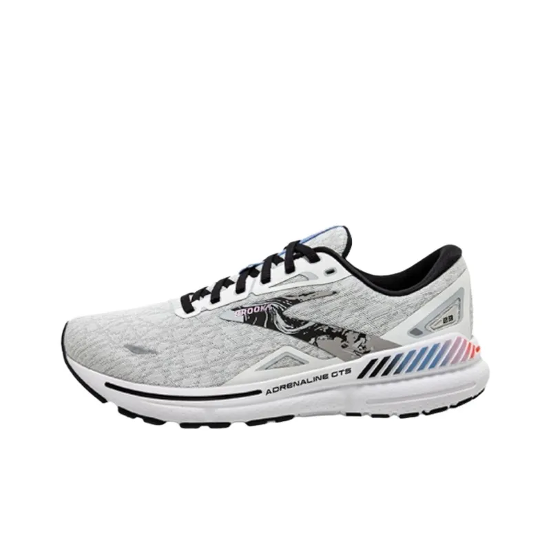 Brooks Adrenaline GTS 23 Anti Slip Wear Resistant Low Top Running Shoes Women's Gray-0