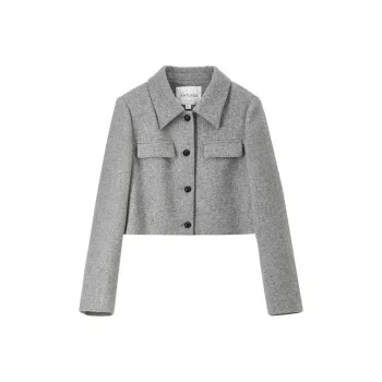 SENTUBILA Coats Women's Heather Gray