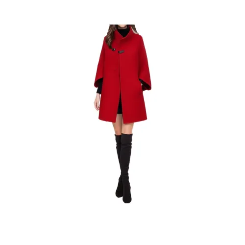 Mapping Coats Women's Red