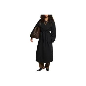 THE FRANKIE SHOP Trench Coat Women's Black