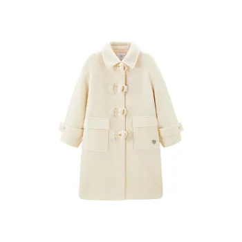 LEDIN Coat Women's Coconut Milk White