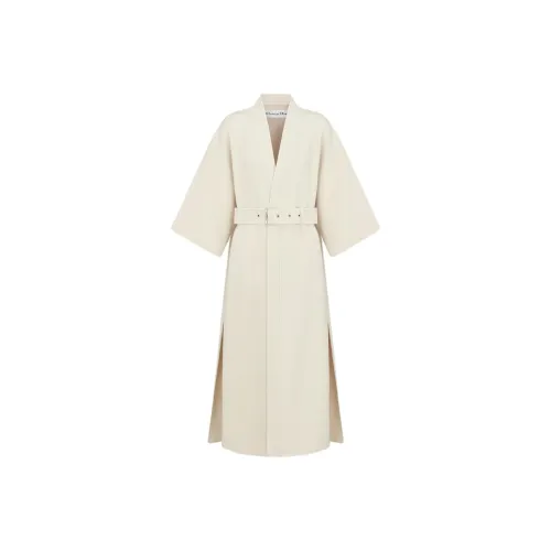 DIOR Palto SS25 Coat Women's Beige
