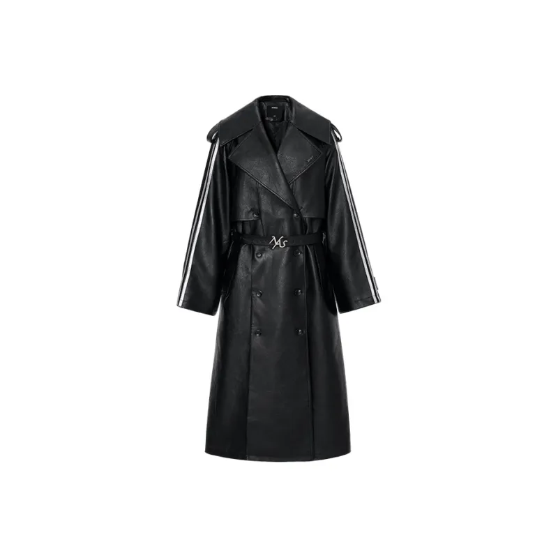 NAWS Trench Coat Unisex Obsidian Black-0