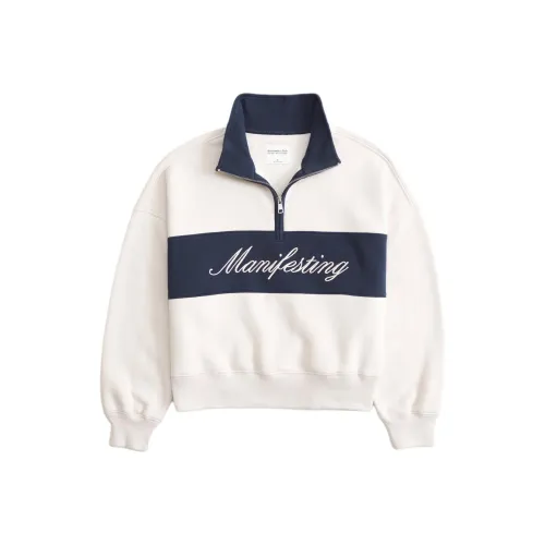 Abercrombie＆Fitch Sweatshirt Women's Ecru