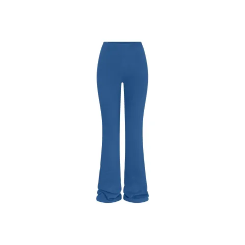 SKIMS FW24 FLEECE LOUNGE PANT Casual Pants Women's AZURE/Sky Blue