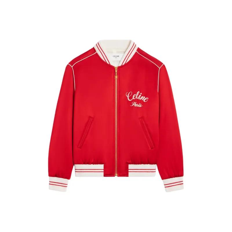 CELINE Paris Teddy Jacket In Satin-0