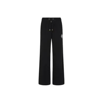 CASABLANCA Sunset Valley Rubber Patch Open Hem Jogger 'Black'