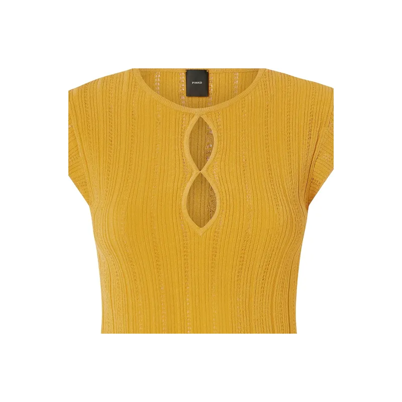 PINKO Ribbed Top-5