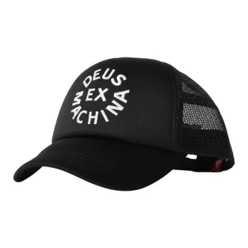 Deus Ex Machina Nylon Baseball Caps Unisex Black