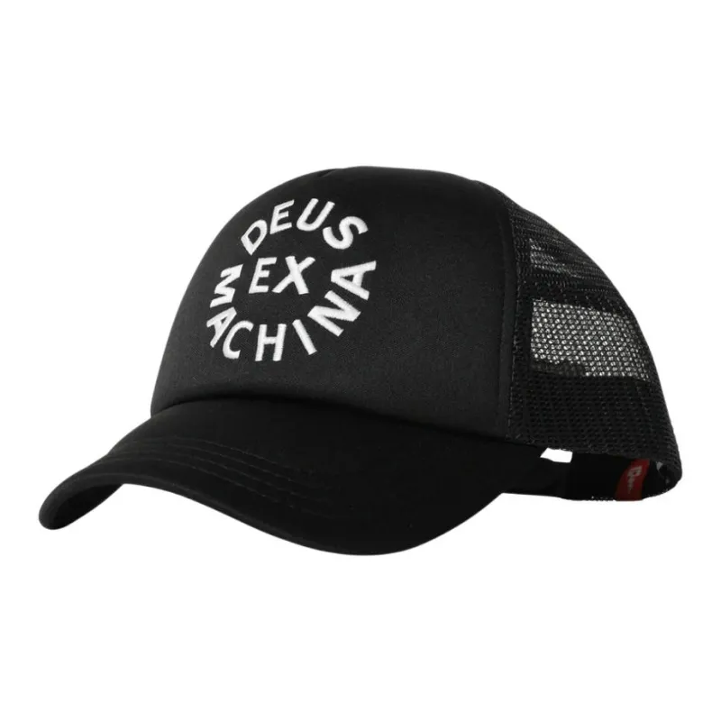 Deus Ex Machina Nylon Baseball Caps Unisex Black-0