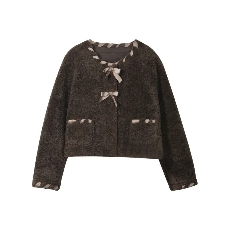 MISHOW Coat Women's Teddy Brown-0