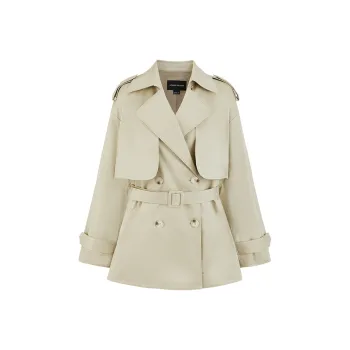 URBAN REVIVO Trench Coat Women's Khaki