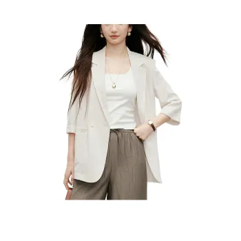 Hopeshow Business Suit Women's Light Beige
