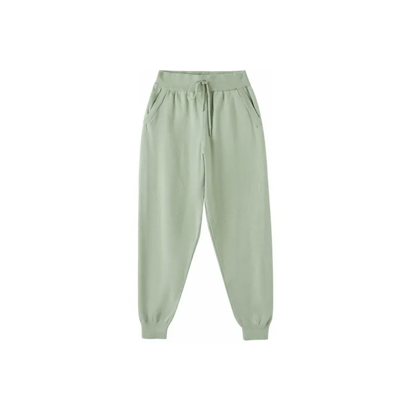 ZARA Casual Pants Women's Light Green-0