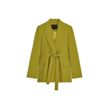 ZARA ZW Series Business Suit Women's Olive Green