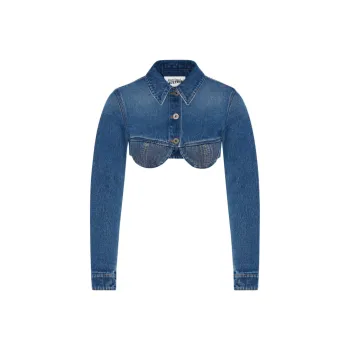 Jean Paul Gaultier Conical Cropped Jacket