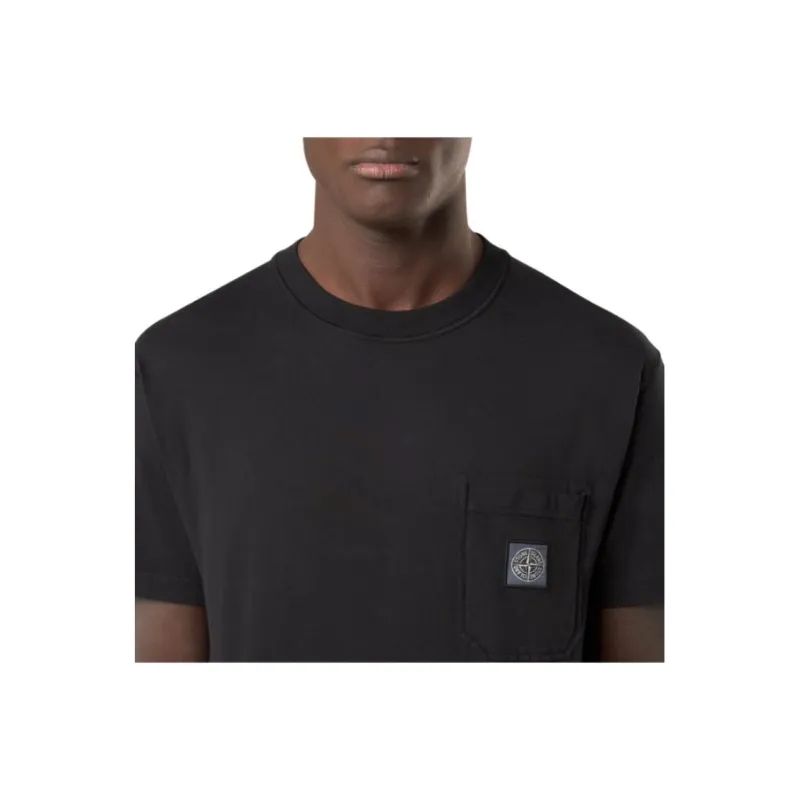 STONE ISLAND Compass appliqué T shirt-4