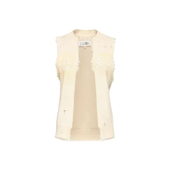 MM6 Maison Margiela Signature Numbers Motif Waistcoat