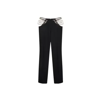 Stella McCartney FW23 Casual Pants Women's Black
