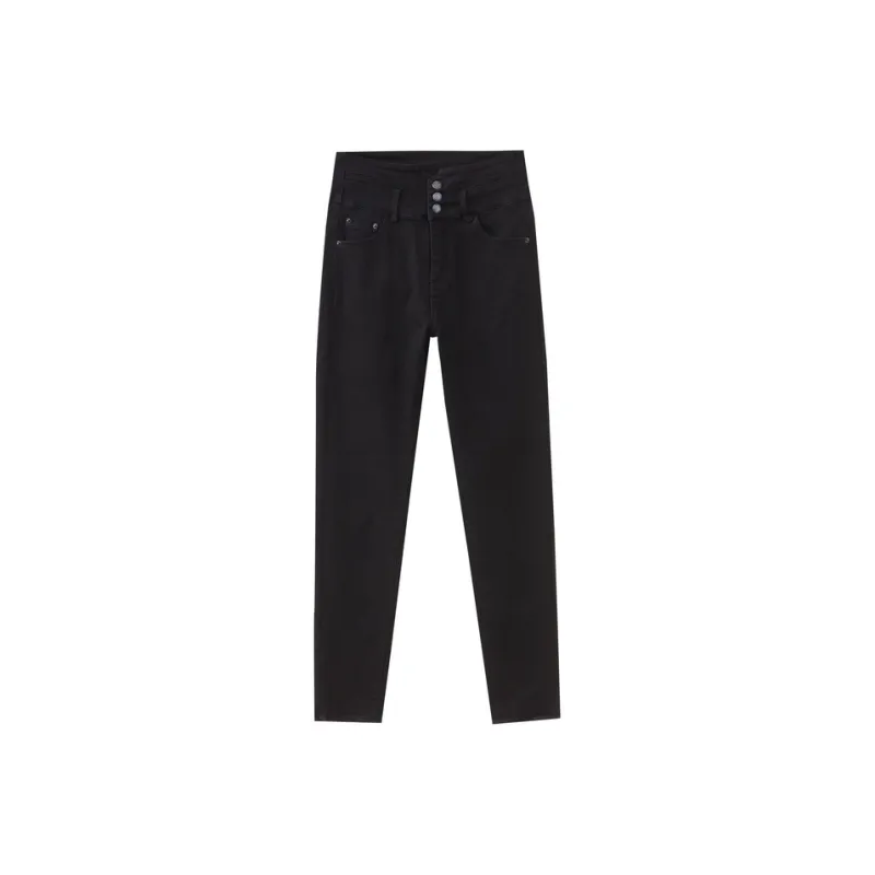 SHUIYUNJIAN Casual Pants Women's Black-0