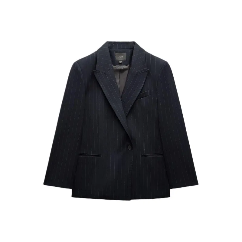 ZARA Business Suit Women's Sea Blue-0