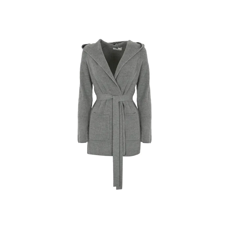 MaxMara Finezza Belted Cardigan-0