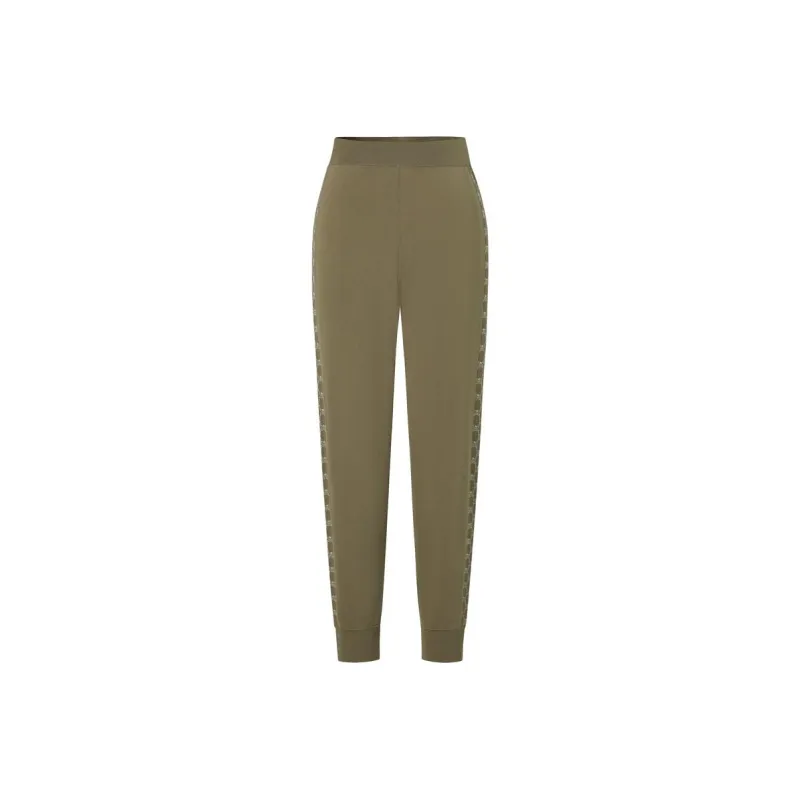 JZ. ANNAKRO Casual Pants Women's Light Green Pattern-0