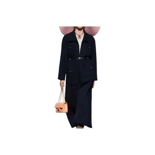 CHANEL Coats Women's Black