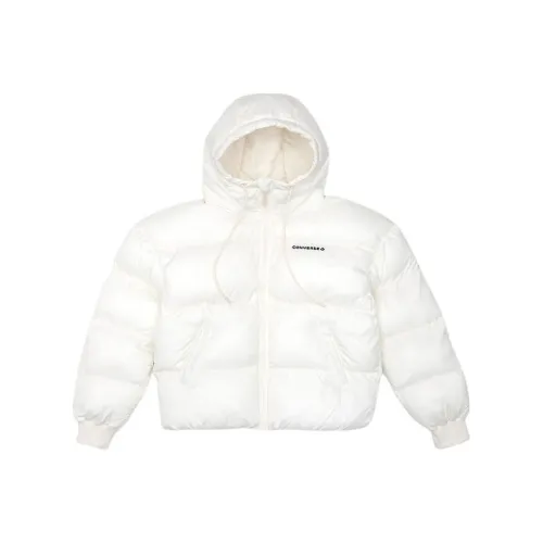 Converse Puffer Jacket Women's White