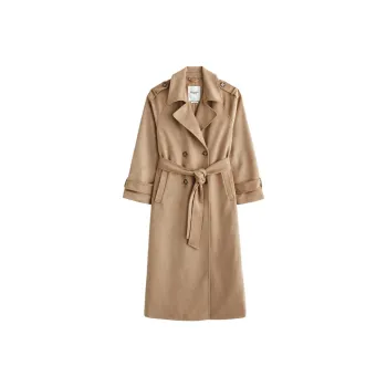Abercrombie＆Fitch Trench Coats Women's Sand