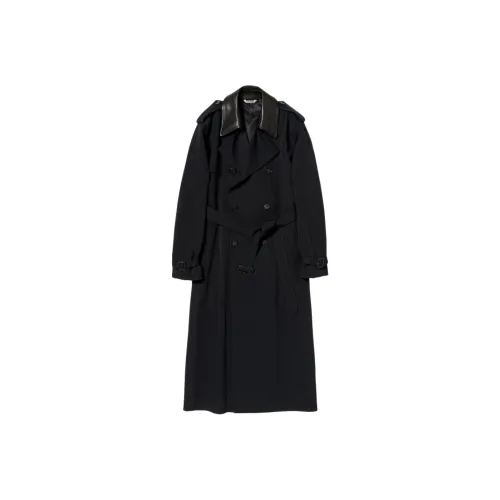Auralee SS25 Trench Coat Women's Black