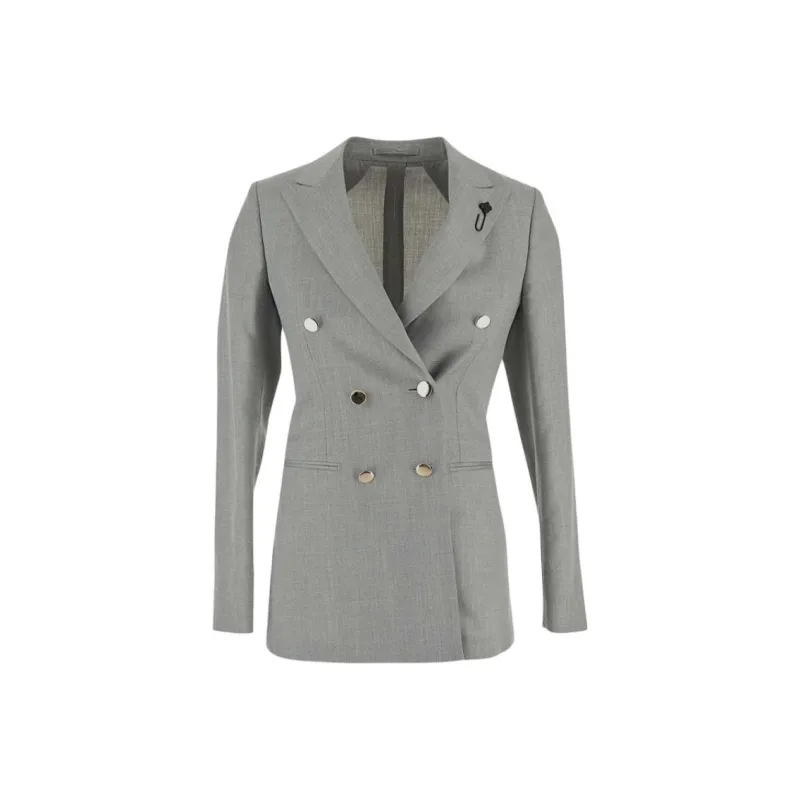 LARDINI Wool silk Blazer-0
