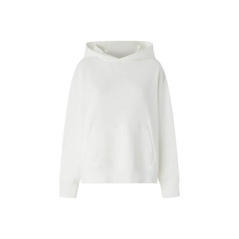 PINKO Logo Embroidered Long Sleeved Hoodie-0