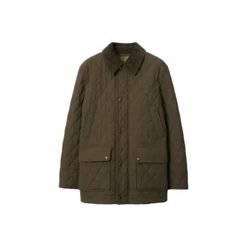 Burberry Quilted Nylon Barn Jacket 'Loch/Linden'