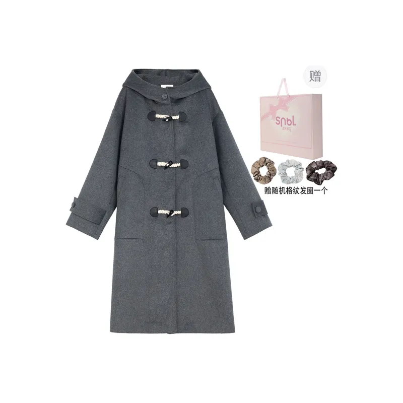 SNBL Coats Women's Gray-0