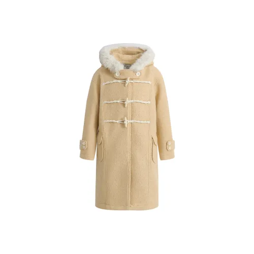 ELEVEN SLEEP Coats Women's Yellow