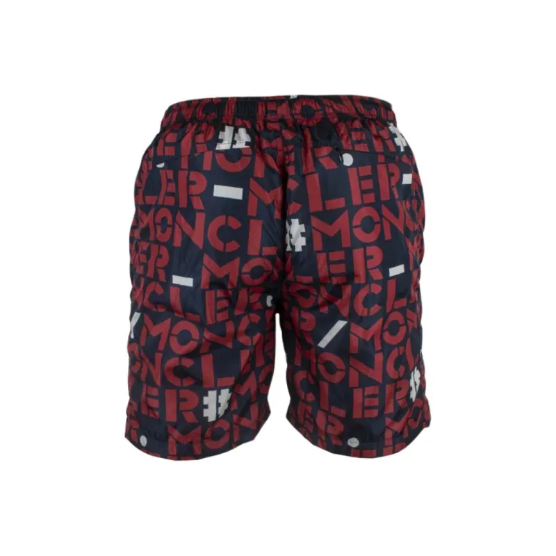 Moncler Swimming Shorts Men's Red-1