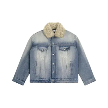 CALLED BACK Denim Jacket Women's Blue