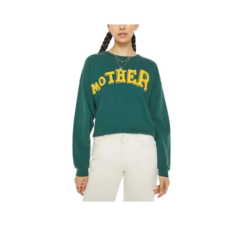MOTHER Sweatshirt Women's Forest Green-0